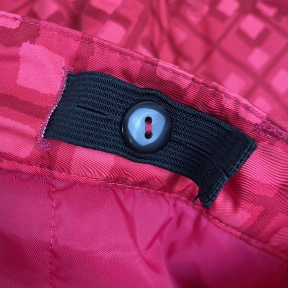 Spyder Snowboard Ski Snow Pants Girls Pink Print Size 18 - Picture 15 of 15